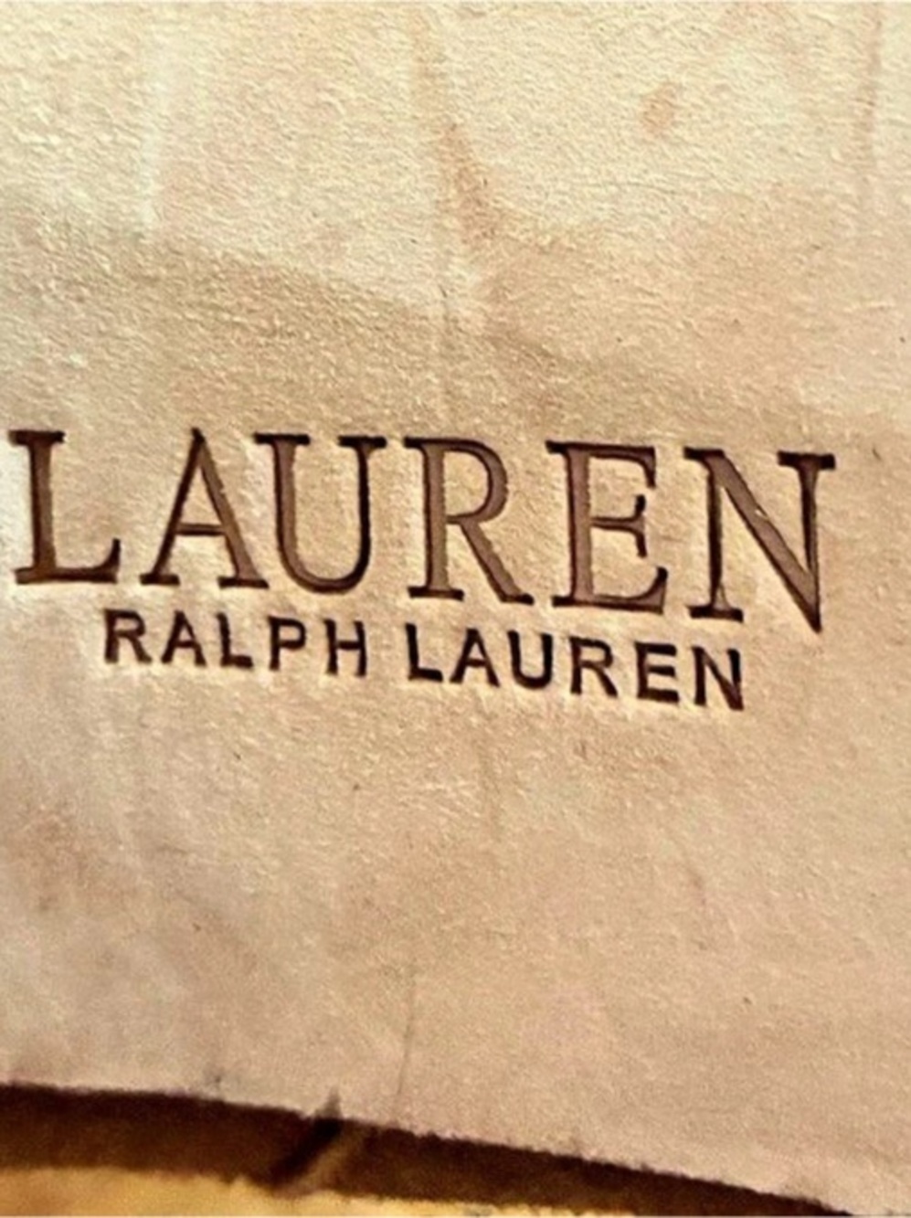Lauren Ralph Lauren Artizan II Suede Boot Suede Knee-High Heeled Boots Brown US - Picture 5 of 6